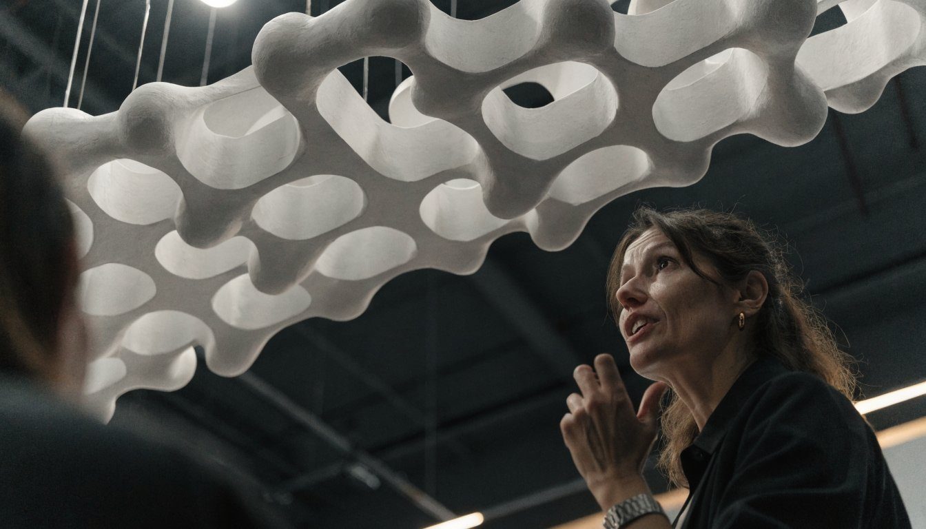 Curated AI installation at AI HORIZON